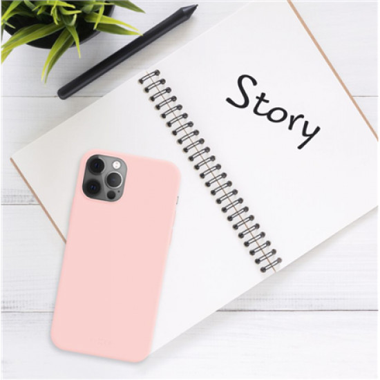 Fixed Story | Back cover | Apple | iPhone 16 Plus | Rubberized | Pink