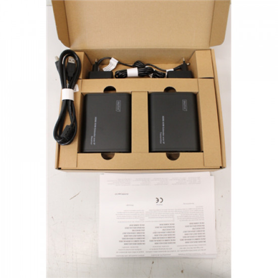 SALE OUT. DIGITUS HDMI KVM Extender over IP, Set, DEMO | Digitus | HDMI KVM Extender over IP, Set | DS-55202 | DEMO