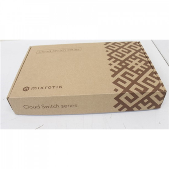 SALE OUT. MikroTik Cloud Router Switch CRS310-8G+2S+IN, UNPACKED , USED, BENT PLUG | Cloud Router Switch | CRS310-8G+2S+IN | 24 month(s) | UNPACKED , USED, BENT PLUG