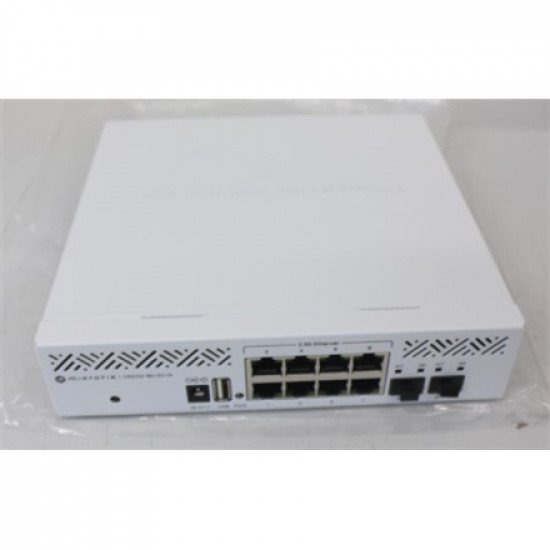 SALE OUT. MikroTik Cloud Router Switch CRS310-8G+2S+IN, UNPACKED , USED, BENT PLUG | Cloud Router Switch | CRS310-8G+2S+IN | 24 month(s) | UNPACKED , USED, BENT PLUG