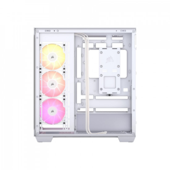 Corsair 3500X ARGB Mid-Tower PC Case, White | Corsair