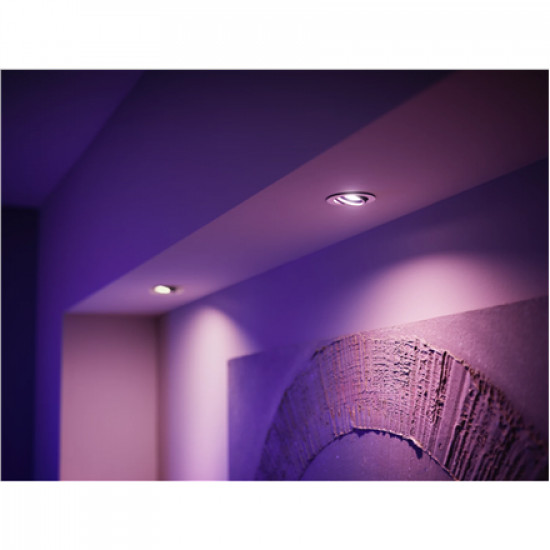 Philips Hue Smart Spotlight, 2pcs pack | GU10 | 4.2 W | Warm to cool white and color