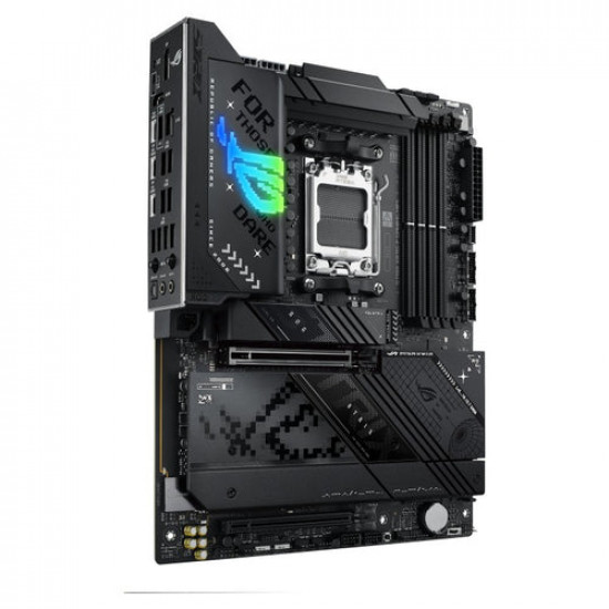 Asus ROG STRIX X870-F GAMING WIFI | Processor family AMD | Processor socket AM5 | DDR5 | Supported hard disk drive interfaces SATA, M.2 | Number of SATA connectors 2