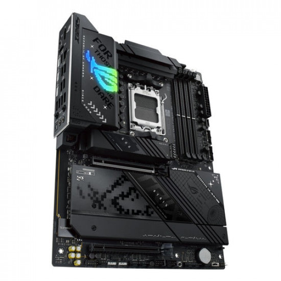 Asus ROG STRIX X870-F GAMING WIFI | Processor family AMD | Processor socket AM5 | DDR5 | Supported hard disk drive interfaces SATA, M.2 | Number of SATA connectors 2