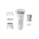 Braun Epilator | SE7-041 Silk pil 7 | Number of power levels 2 | Wet & Dry | White/Silver