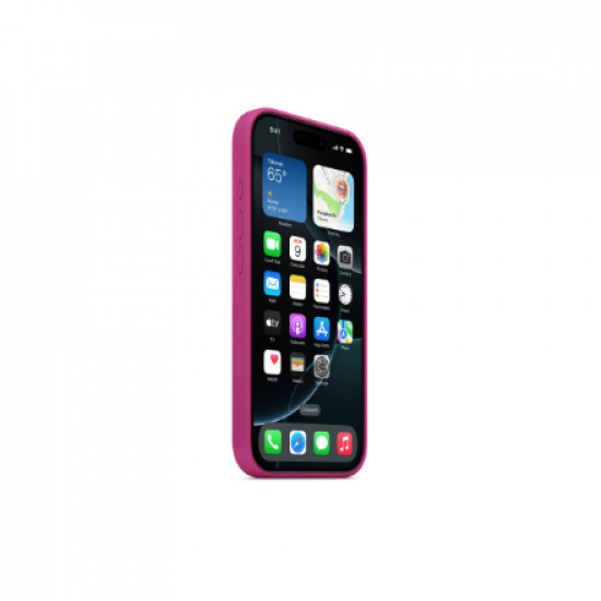 Apple iPhone 16 Pro Silicone Case with MagSafe - Fuchsia | Apple