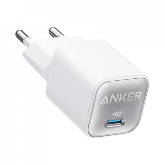 Anker 511 Nano 3 Wall Charger 30W 1C, White | Anker