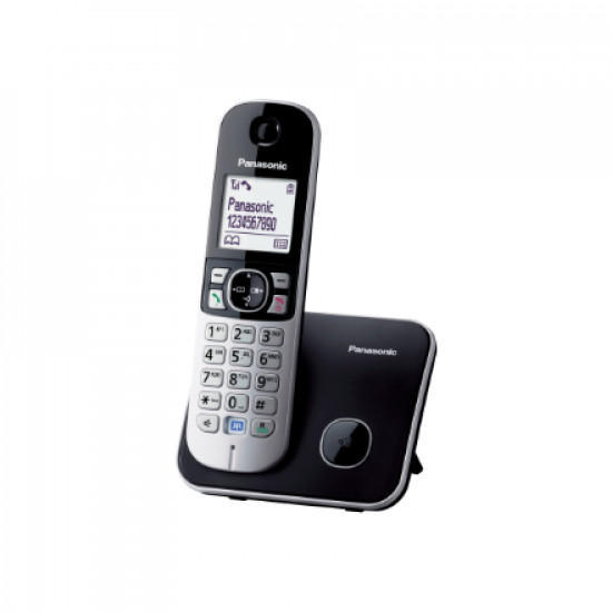 Panasonic KX-TG6811 DECT telephone Caller ID Juodas | Panasonic