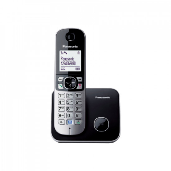 Panasonic KX-TG6811 DECT telephone Caller ID Juodas | Panasonic