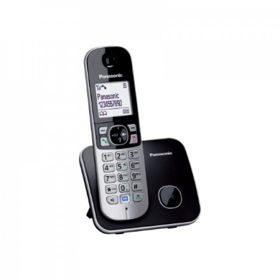 Panasonic KX-TG6811 DECT telephone Caller ID Juodas | Panasonic