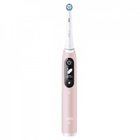 Oral-B Electric Toothbrush | iO Series 6 | Rechargeable | For adults | Number of brush heads included 1 | Number of teeth brushing modes 5 | Pink