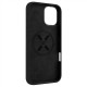 Fixed | MagFlow | Back Cover | Apple | iPhone 16 Plus | Silicone | Black