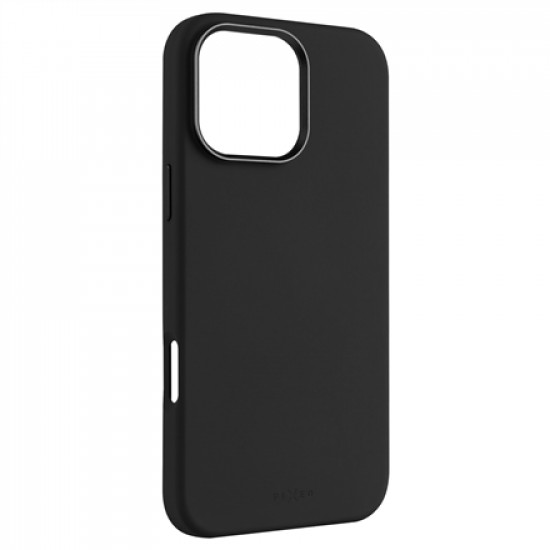 Fixed | MagFlow | Back Cover | Apple | iPhone 16 Pro Max | Silicone | Black