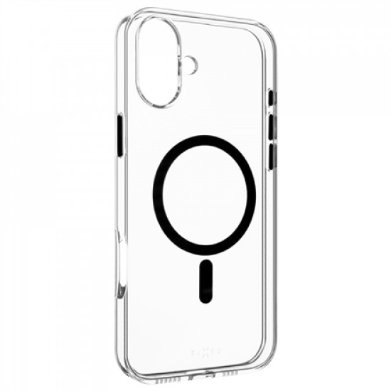 Fixed | MagPurity | Back Cover | Apple | iPhone 16 Plus | TPU | Clear, Black