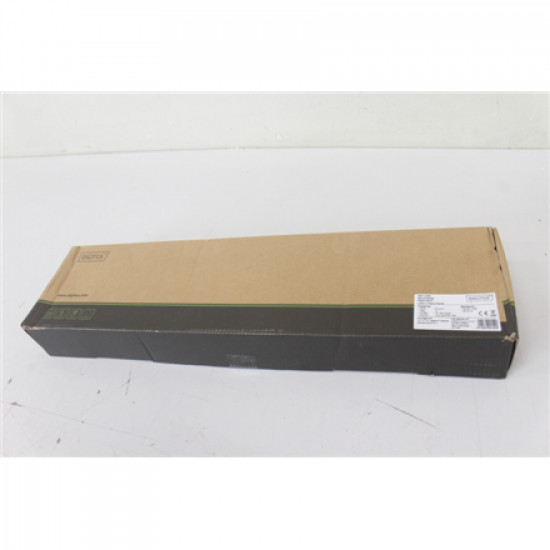 SALE OUT. DIGITUS CAT 5e, Class D patch panel, shielded, 24-port RJ45, 8P8C, LSA, 1U, rack mount, grey, 482x44x109 | Digitus | Patch Panel | DN-91524S | Category: CAT 5e Ports: 24 x RJ45 Retention strength: 7.7 kg Insertion force: 30N max | White | DAMAGE