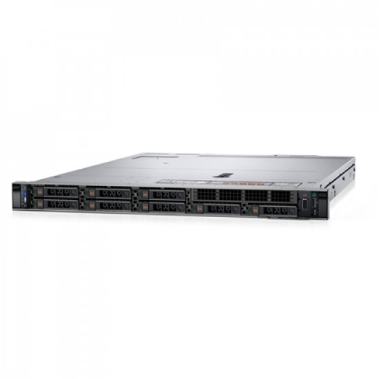 Dell PowerEdge | R450 | Rack (1U) | Intel Xeon | 1 | Silver 4314 | 16C | 32T | 2.4 GHz | No RAM, No HDD | Up to 8 x 2.5