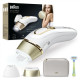 Braun Epilator | PL5152 Silk-expert Pro 5 | Bulb lifetime (flashes) 400.000 | Number of power levels 10 | Gold/White