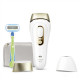 Braun Epilator | PL5152 Silk-expert Pro 5 | Bulb lifetime (flashes) 400.000 | Number of power levels 10 | Gold/White