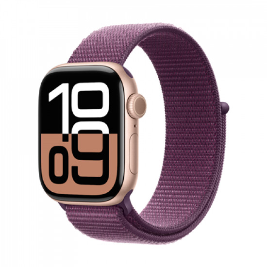 Apple Watch Series 10 | Smart watch | GPS (satellite) | Always-On Retina | Waterproof | Rose Gold