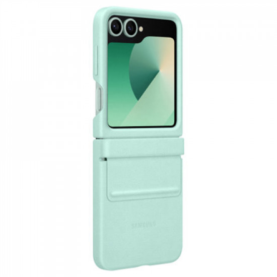 Samsung | Case | Samsung | Galaxy Z Flip 6 | Leather | Green