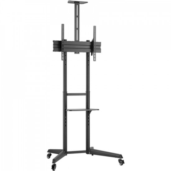 Goobay Floor stand | 59508 TV Presentation Stand Pro (Size L) | Adjustable Height, Tilt | 37-70 