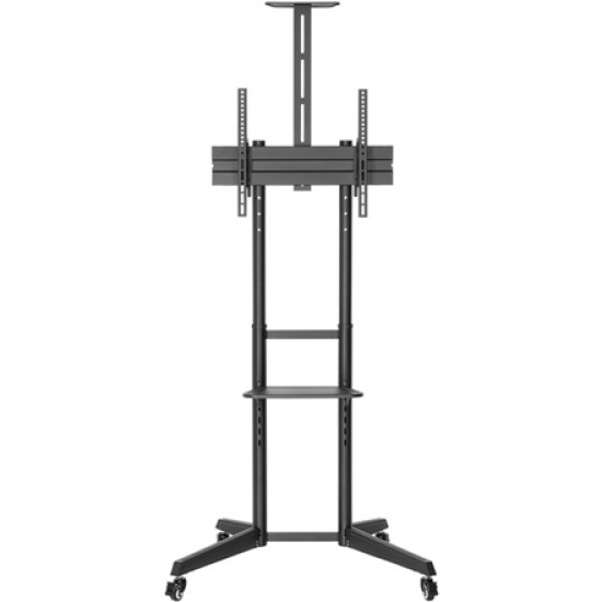 Goobay Floor stand | 59508 TV Presentation Stand Pro (Size L) | Adjustable Height, Tilt | 37-70 