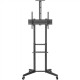 Goobay Floor stand | 59508 TV Presentation Stand Pro (Size L) | Adjustable Height, Tilt | 37-70 