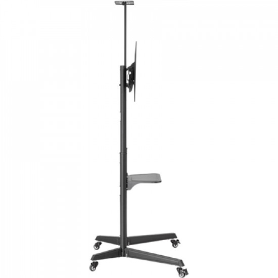 Goobay Floor stand | 59508 TV Presentation Stand Pro (Size L) | Adjustable Height, Tilt | 37-70 