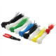 Cable Tie Set, 600pcs., 5 lengths, 1 x cable cutter