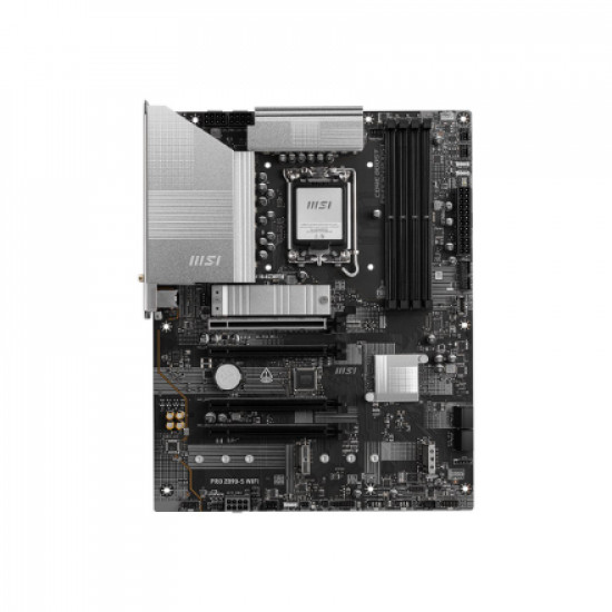 MSI PRO Z890-S WIFI | Processor family Intel | Processor socket LGA1851 | DDR5 UDIMM | Supported hard disk drive interfaces SATA, M.2 | Number of SATA connectors 4