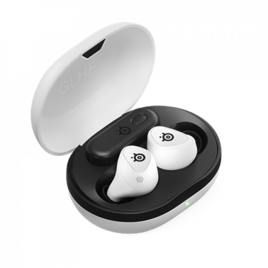 SteelSeries | Wireless Gaming Earbuds | Arctis GameBuds | Bluetooth | In-Ear | Microphone | Wireless | White