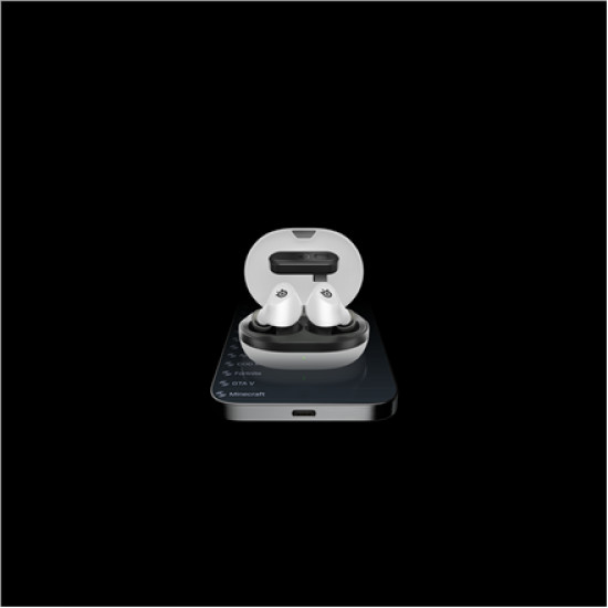 SteelSeries | Wireless Gaming Earbuds | Arctis GameBuds | Bluetooth | In-Ear | Microphone | Wireless | White