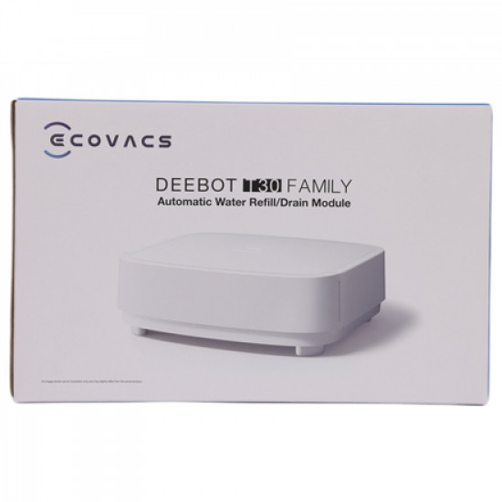 Ecovacs Water Supply Kit in white for automatic refilling and draining for T30 family | FM2321 | While