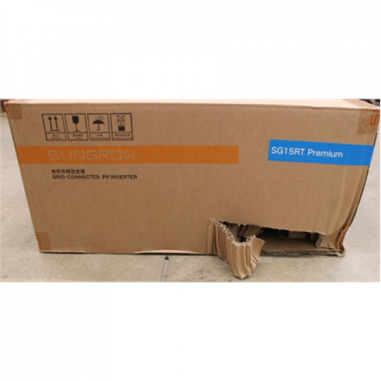 SALE OUT. | SUNGROW | Multi-MPPT String Inverter for 1000 Vdc System 15000W | SG15RT | DAMAGED PACKAGING