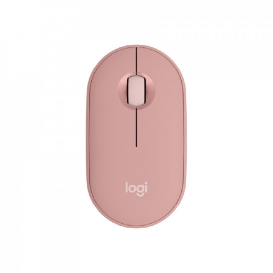 Logitech Mouse | Pebble 2 M350S | Wireless | Bluetooth | Tonal Rose