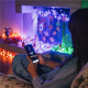 Twinkly|Strings Smart LED Lights 100 RGB (Multicolor), 8m, Black wire|RGB 16M+ colors