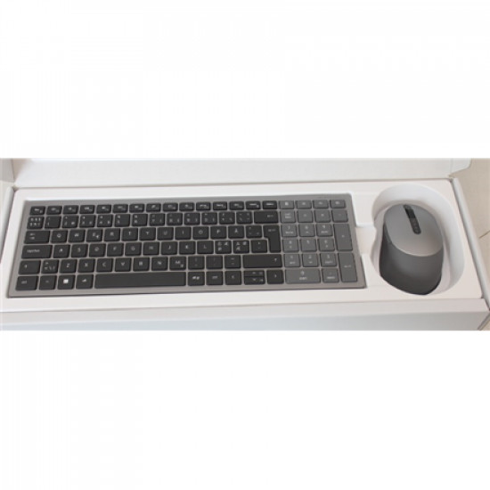 SALE OUT. Dell Keyboard and Mouse KM7120W Wireless Pan-Nordic DEMO, MARK ON KEYBOARD BOTTOM | Dell Keyboard and Mouse | KM7120W | Keyboard and Mouse Set | Wireless | Batteries included | NORD | DEMO, MARK ON KEYBOARD BOTTOM | Bluetooth | Titan Gray | Nume