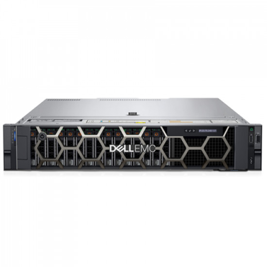 Dell PowerEdge | R550 | Rack (2U) | Intel Xeon | 1 | Silver 4310 | 12C | 24T | 2.1 GHz | Up to 8 x 3.5