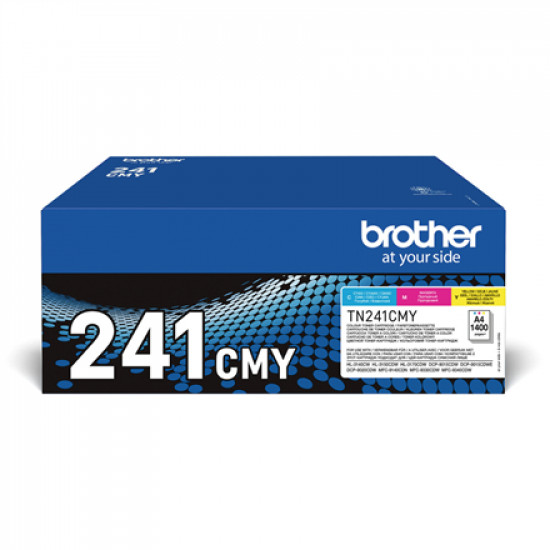 Brother TN241CMY | Toner Multipack | Cyan, Magenta, Yellow