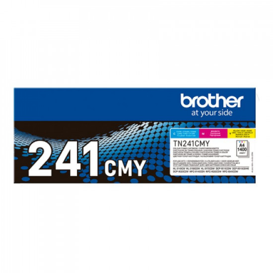 Brother TN241CMY | Toner Multipack | Cyan, Magenta, Yellow