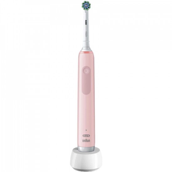 Oral-B Electric Toothbrush | Pro3 Pink X-Clean | Rechargeable | For adults | Number of brush heads included 1 | Number of teeth brushing modes 3 | Pink