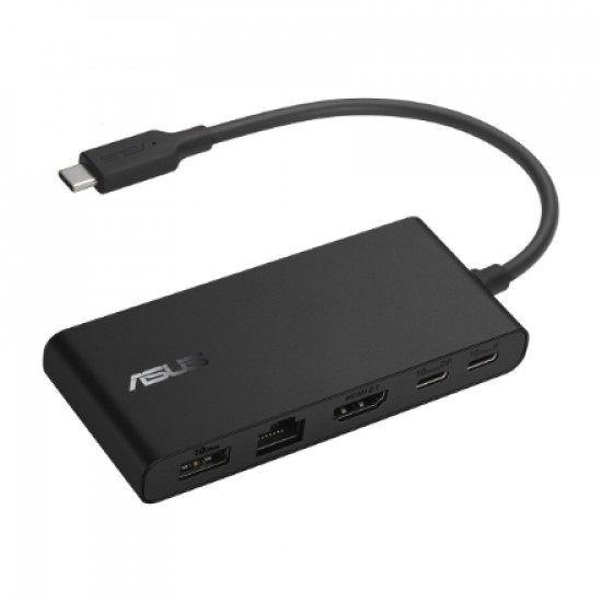 Asus Dual 4K USB-C Dock DC201 | Ethernet LAN (RJ-45) ports 1 | USB 3.0 (3.1 Gen 1) Type-C ports quantity 3 | HDMI ports quantity 1