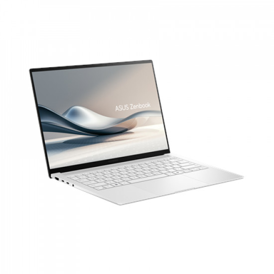 Asus Zenbook S 14 | Scandinavian White | 14  | OLED | 2880 x 1800 pixels | 120 Hz | Glossy | Intel LNL Core Ultra | 5 16 GB | 16 GB | LPDDR5X | Intel Arc Graphics | Windows 11 Home | Wi-Fi 7 (802.11be) (Tri-band) 2x2 | Bluetooth version 5.4 | Keyboard language US | Keyboard backlit