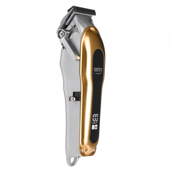 Camry Hair clipper with LCD display | CR 2844 | Cordless | Number of length steps 4 | Gold