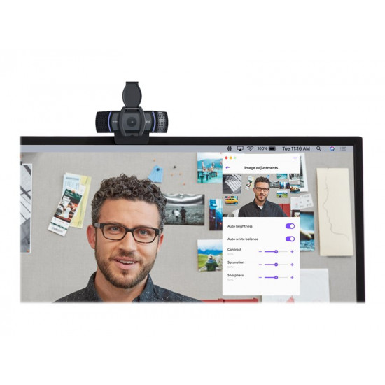 Logitech C920e Business Webcam for Pro Quality Meetings