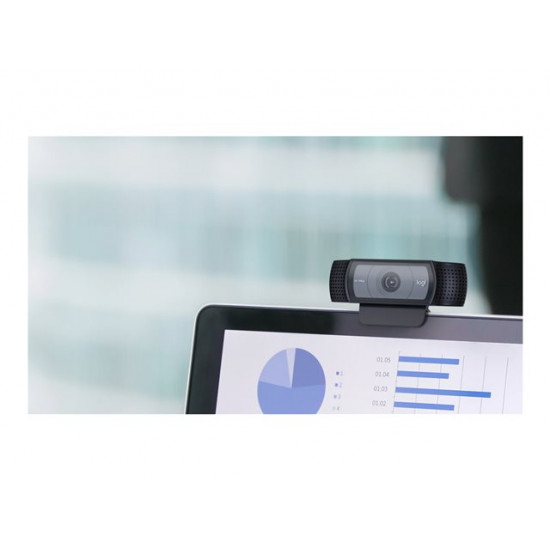 Logitech C920e Business Webcam for Pro Quality Meetings