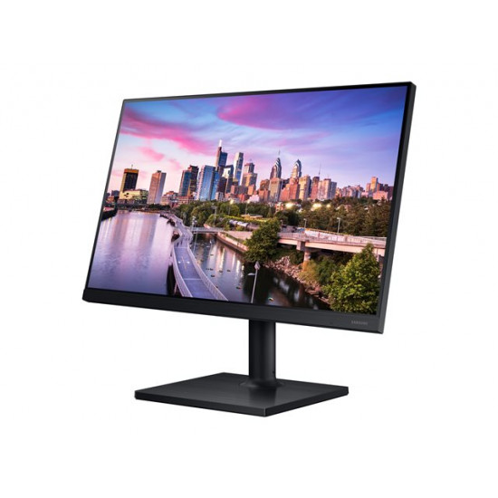 SAMSUNG LF24T450GYUXEN 23.8inch 16:10 Wide WUXGA IPS 5ms Bezel-less HAS/Swivel/Pivot/Tilt 130mm 2xHDMI/DP USB hub HDMI cable