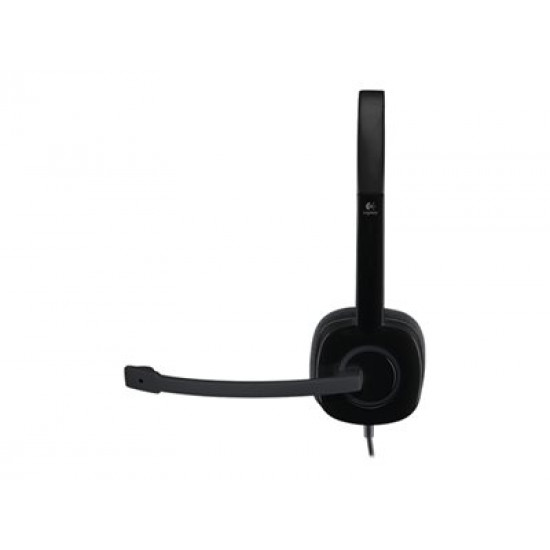 HEADSET STEREO H151/BLACK 981-000589 LOGITECH