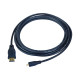 HDMI v2.0 male-male cable, 0.5 m, bulk package