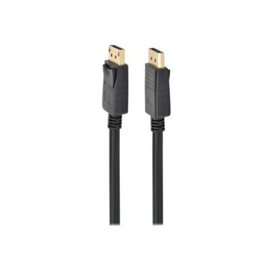 GEMBIRD CC-DP2-6 cable DISPLAYPORT V1.2 1 8M GOLD 4K Black